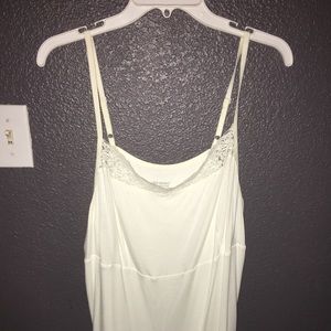 Lane Bryant White Tank Top
